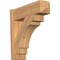 Ekena Millwork Merced Smooth Craftsman Outlooker, Western Red Cedar, 7 1/2"W x 24"D x 24"H OUT08X24X24MRC04SWR - alternate 1